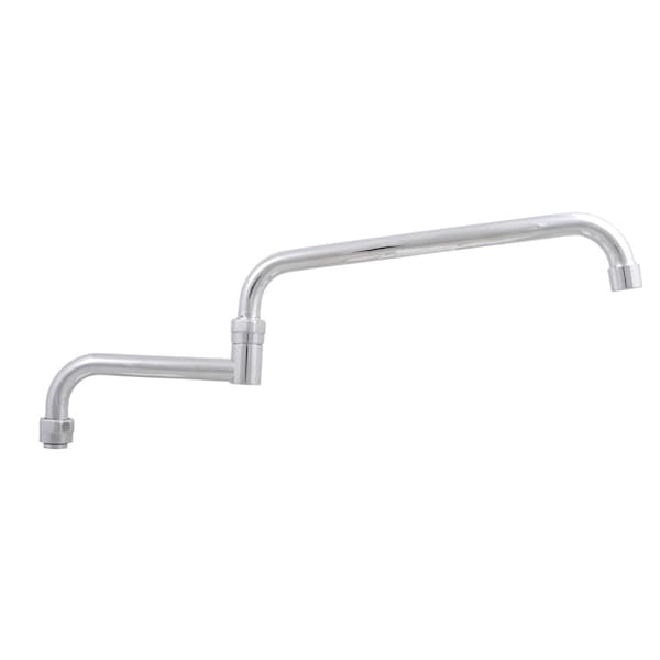 Bk Resources Evolution Series Stainless Steel Dj Swing Spout, 18", 2.2 GPM Flow Rate EVO-SPT-18 - main